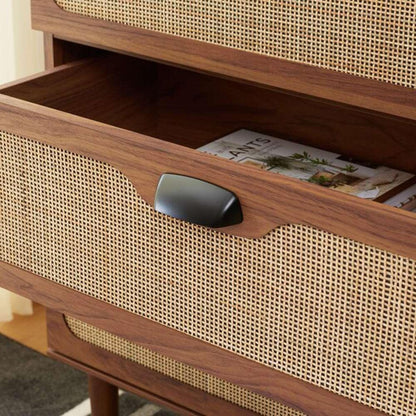 Safavieh - Irelia 3 Drawer Chest - Walnut - Natural - CHS9602A veiw 2