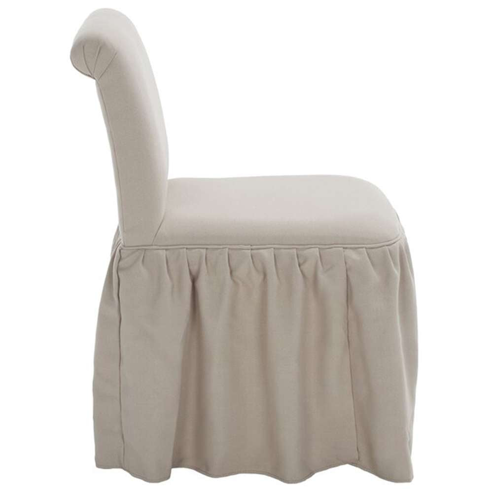 Safavieh - Ivy Vanity Chair - Taupe - MCR4200A veiw 4