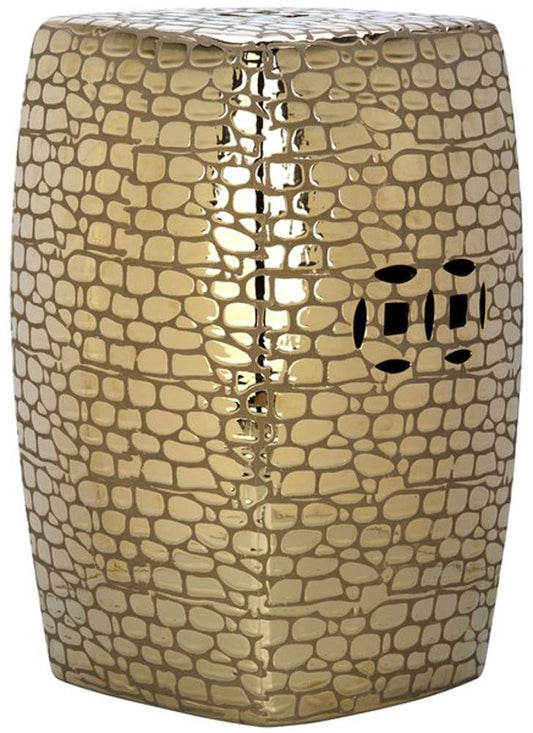 Safavieh - Jasmine Garden Stool - Gold - ACS4544A veiw 1