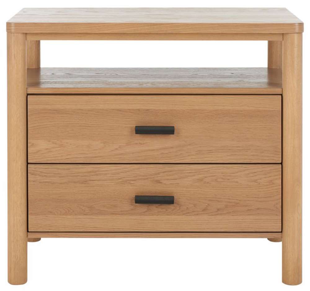 Safavieh - Jaylessa Wood Nightstand - Natural - SFV2148A veiw 1