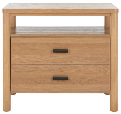 Safavieh - Jaylessa Wood Nightstand - Natural - SFV2148A veiw 1