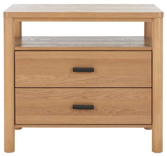Safavieh - Jaylessa Wood Nightstand - Natural - SFV2148A veiw 1