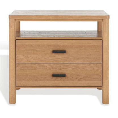 Safavieh - Jaylessa Wood Nightstand - Natural - SFV2148A veiw 2
