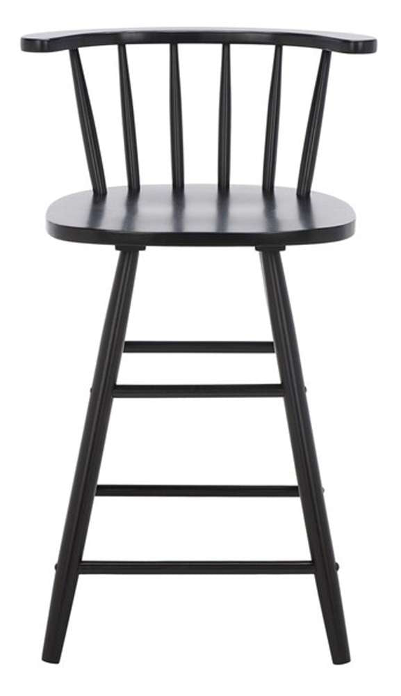 Safavieh - Jay Wood Counter Stool - Black - BST1403A veiw 1