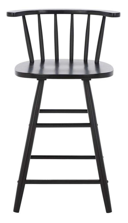 Safavieh - Jay Wood Counter Stool - Black - BST1403A veiw 1