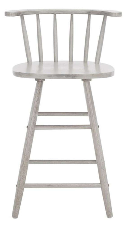 Safavieh - Jay Wood Counter Stool - Grey - BST1403B veiw 1