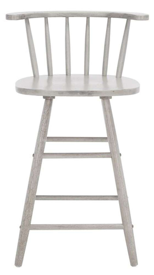 Safavieh - Jay Wood Counter Stool - Grey - BST1403B veiw 1