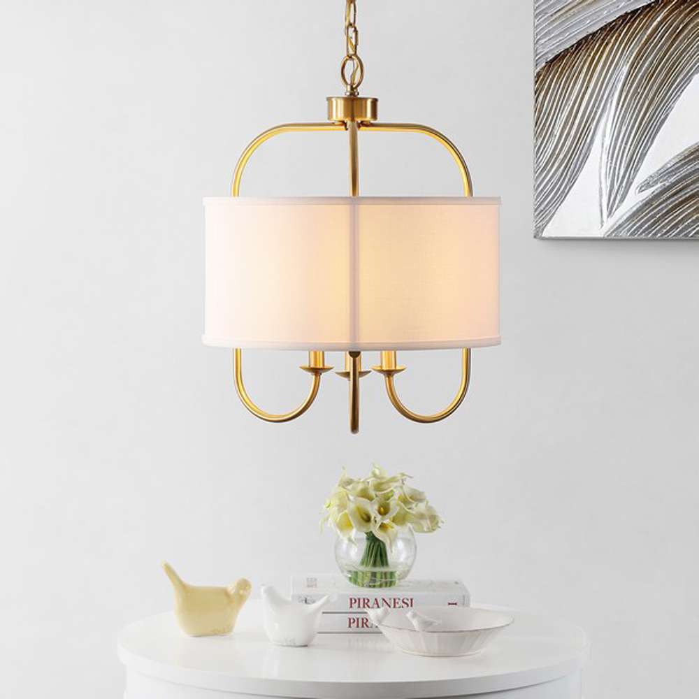 Safavieh - Jemmi 3Lt 16 Inch Pendant - Brass - PND4119A veiw 2