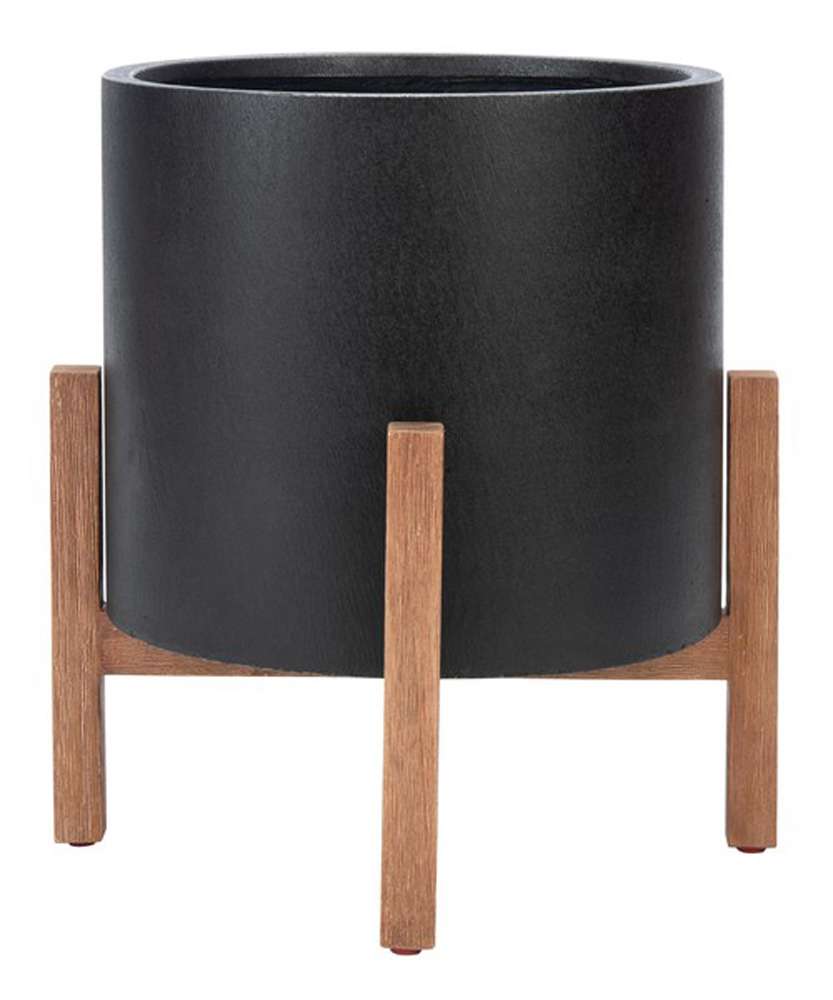 Safavieh - Jesper Planter - Black - PAT1514A veiw 1