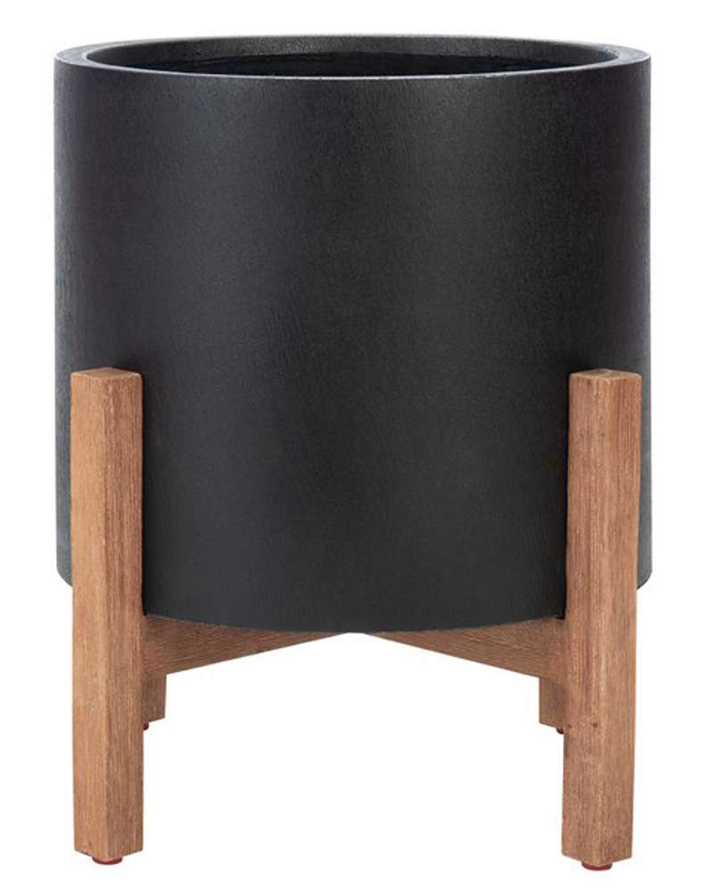 Safavieh - Jesper Planter - Black - PAT1514A veiw 3