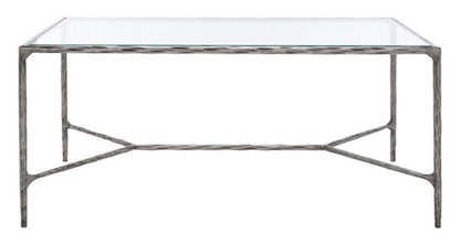 Safavieh - Jessa Metal Coffee Table - Silver - SFV9520B veiw 1