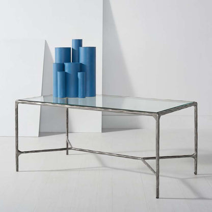 Safavieh - Jessa Metal Coffee Table - Silver - SFV9520B veiw 3