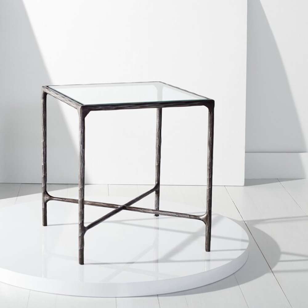Safavieh - Jessa Metal Square End Table - Black - SFV9503E veiw 3