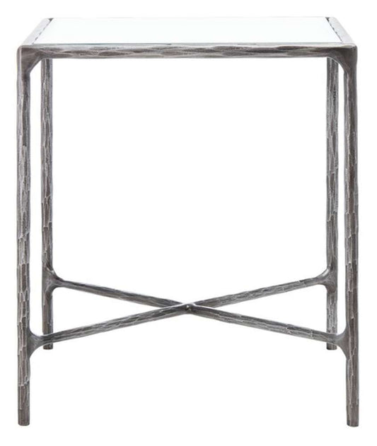 Safavieh - Jessa Metal Square End Table - Silver - SFV9503B veiw 1