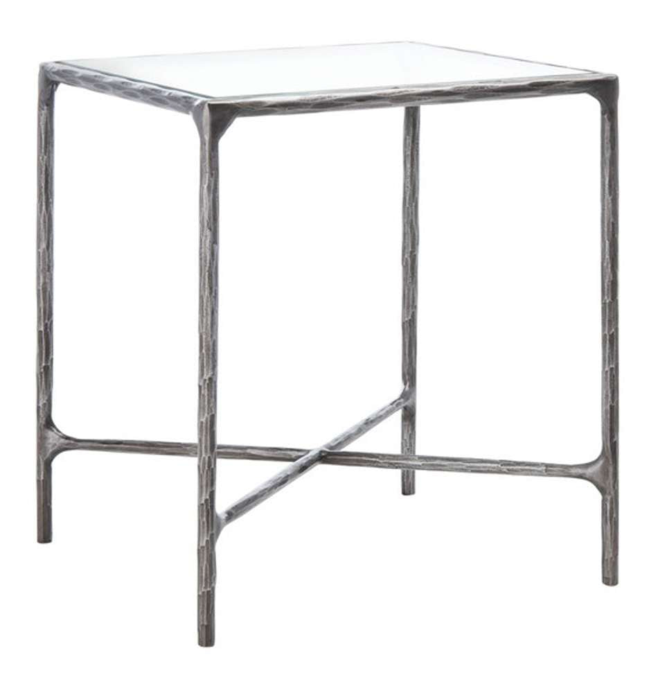 Safavieh - Jessa Metal Square End Table - Silver - SFV9503B veiw 3