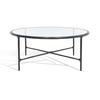 Safavieh - Jessa Round Metal Coffee Table - Black - SFV9501E veiw 2