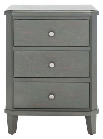 Safavieh - Joe Night Stand W/Storage Drws - Ash Grey - AMH6629A veiw 1