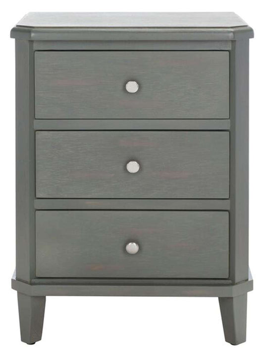 Safavieh - Joe Night Stand W/Storage Drws - Ash Grey - AMH6629A veiw 1