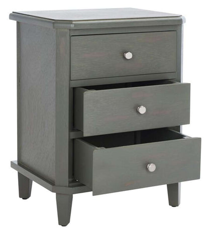 Safavieh - Joe Night Stand W/Storage Drws - Ash Grey - AMH6629A veiw 3