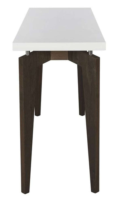 Safavieh - Josef Console Table - White - Dark Brown - FOX4222A veiw 4
