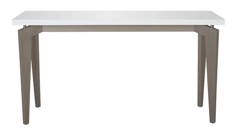 Safavieh - Josef Console Table - White - Grey - FOX4222B veiw 1
