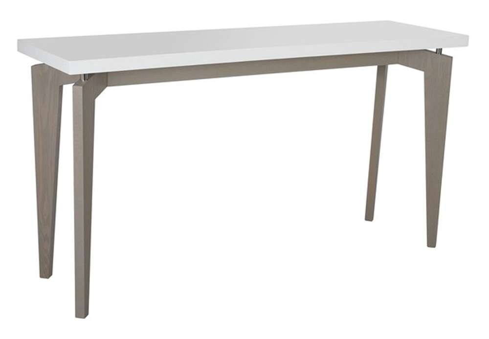 Safavieh - Josef Console Table - White - Grey - FOX4222B veiw 3
