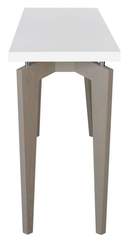 Safavieh - Josef Console Table - White - Grey - FOX4222B veiw 4