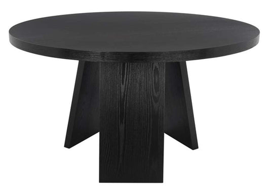 Safavieh - Julianna 54in Wood Dining Table - Black - SFV2126B veiw 1