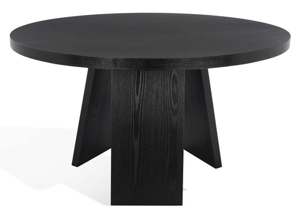 Safavieh - Julianna 54in Wood Dining Table - Black - SFV2126B veiw 2