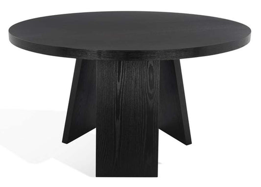 Safavieh - Julianna 54in Wood Dining Table - Black - SFV2126B veiw 2