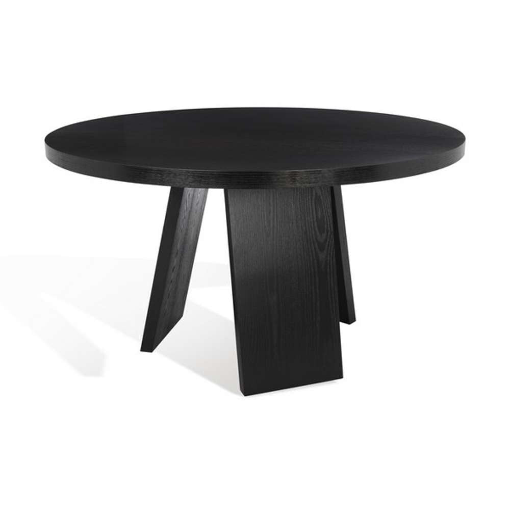 Safavieh - Julianna 54in Wood Dining Table - Black - SFV2126B veiw 4