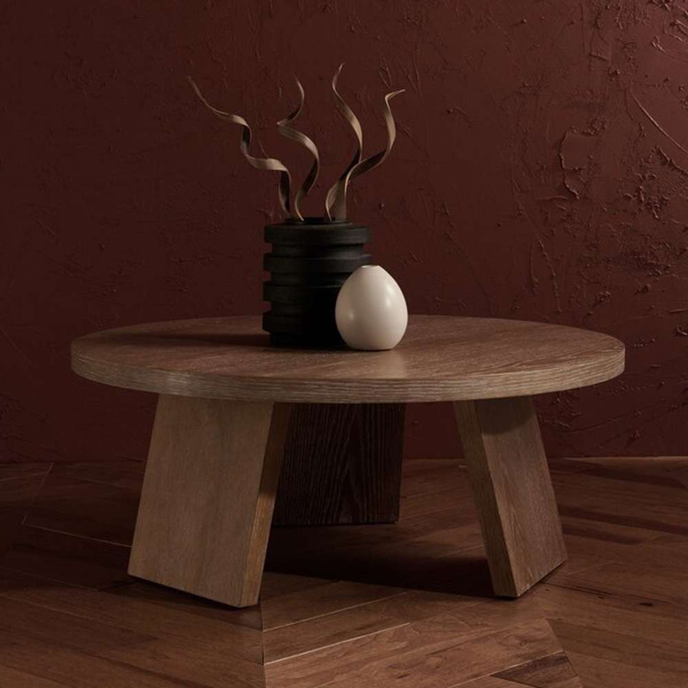 Safavieh - Julianna Wood Coffee Table - Rustic Oak  - SFV2127A veiw 3