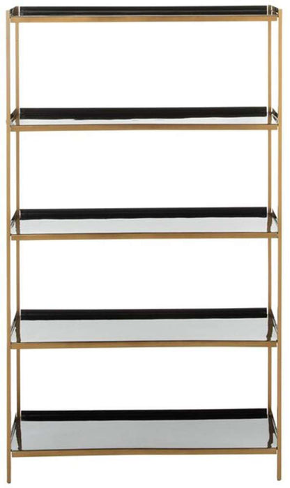 Safavieh - Justine 5 Tier Etagere - Black - Brass - ETG3201A veiw 1