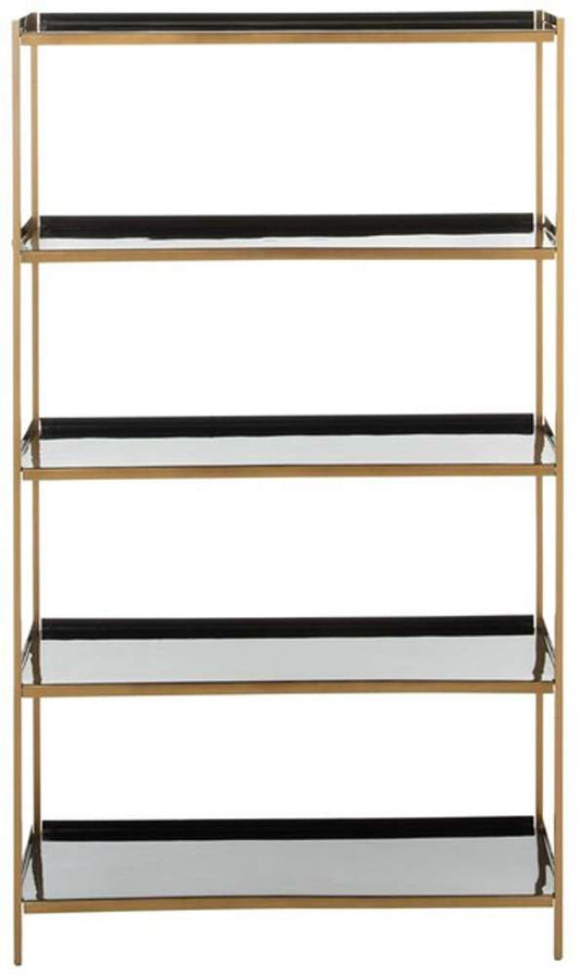 Safavieh - Justine 5 Tier Etagere - Black - Brass - ETG3201A veiw 1