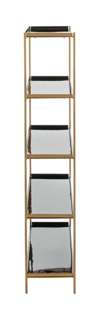 Safavieh - Justine 5 Tier Etagere - Black - Brass - ETG3201A veiw 4