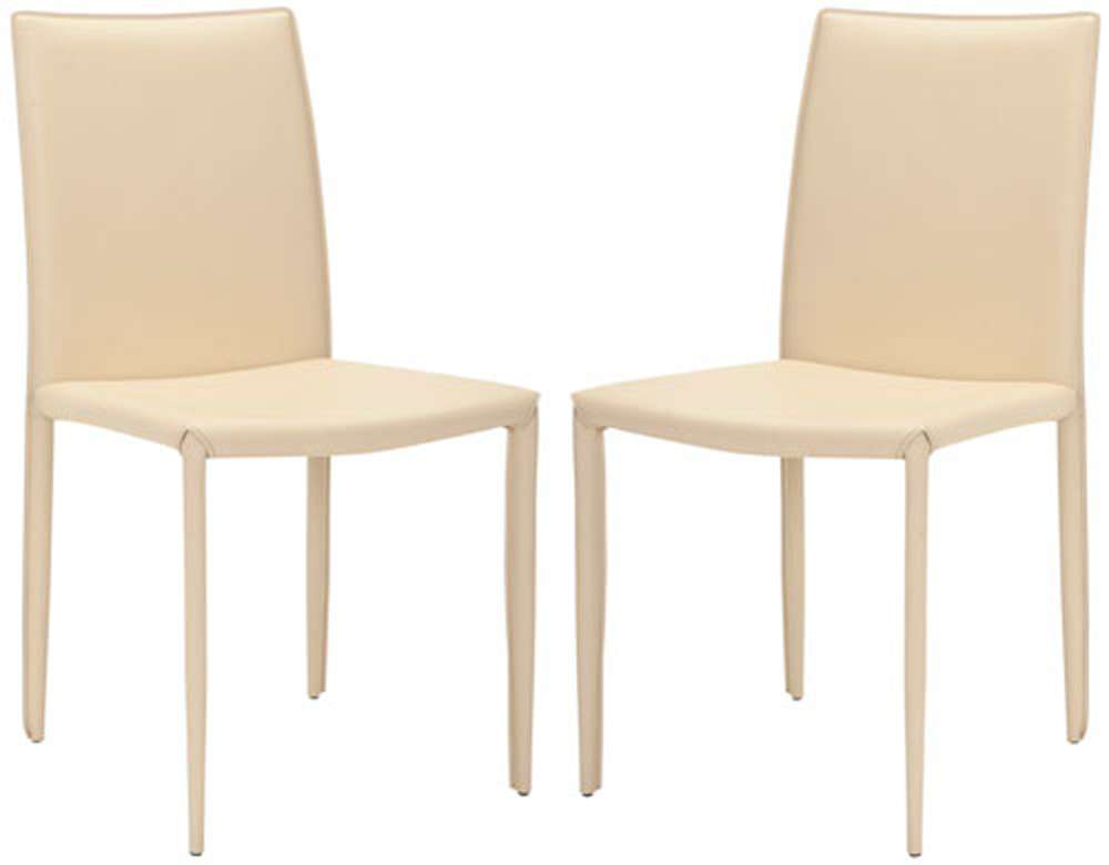 Safavieh - Karna Kd Side Chair - Creme  (Set of 2) - FOX2009E-SET2 veiw 1