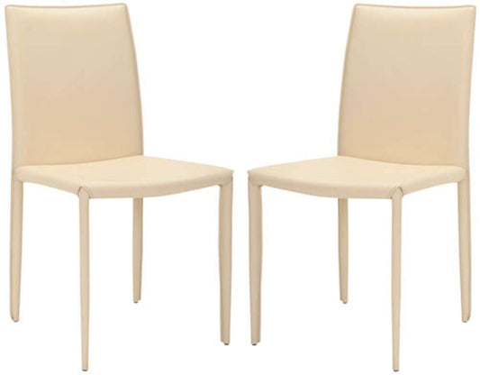 Safavieh - Karna Kd Side Chair - Creme  (Set of 2) - FOX2009E-SET2 veiw 1