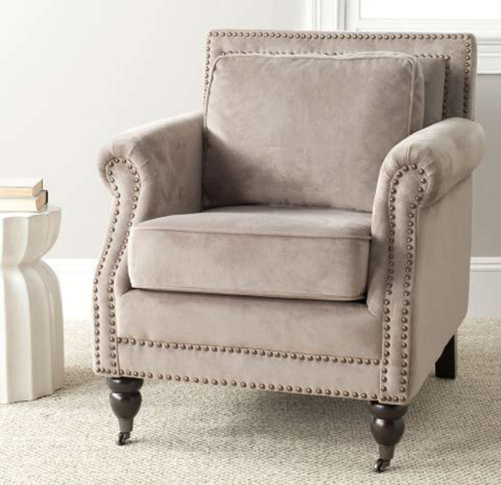 Safavieh - Karsen Club Chair - Mushroom - MCR4534B veiw 2