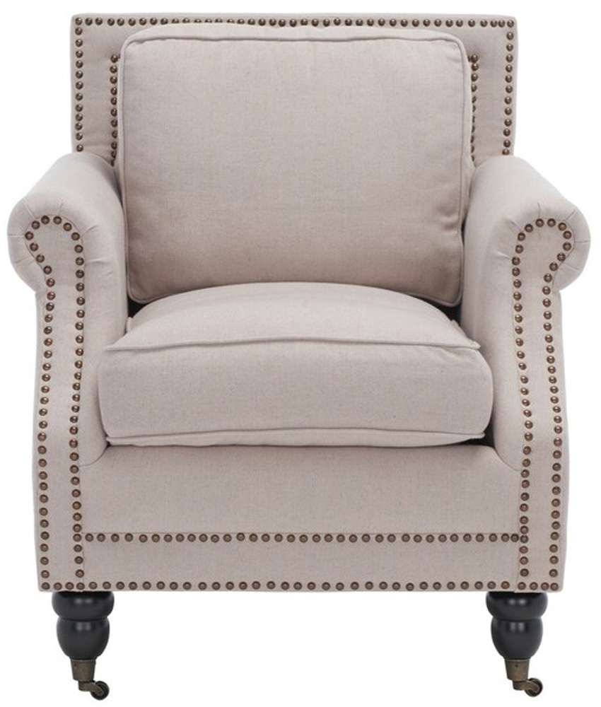 Safavieh - Karsen Club Chair - Taupe - MCR4534A veiw 1