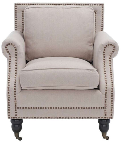 Safavieh - Karsen Club Chair - Taupe - MCR4534A veiw 1