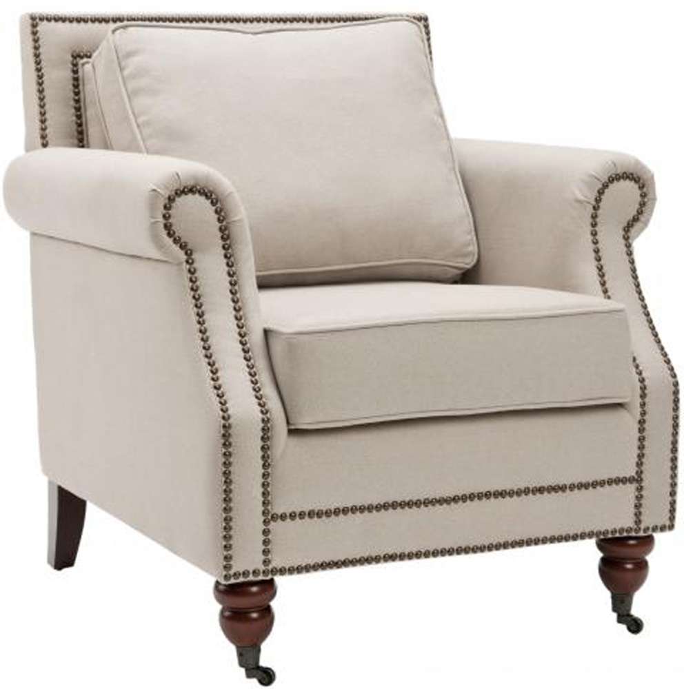 Safavieh - Karsen Club Chair - Taupe - MCR4534A veiw 2