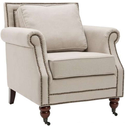 Safavieh - Karsen Club Chair - Taupe - MCR4534A veiw 2