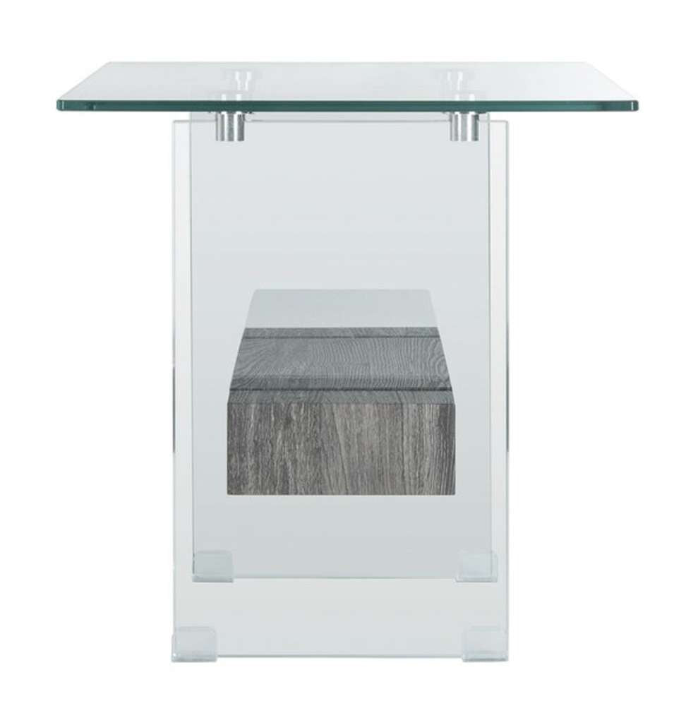 Safavieh - Kayley Accent Table - Glass - Black Oak - ACC7001B veiw 4