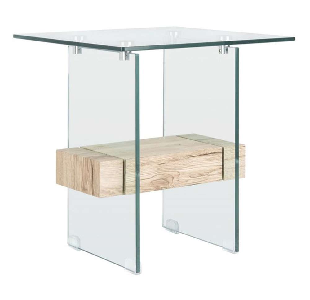 Safavieh - Kayley Accent Table - Natural - Glass - ACC7001A veiw 3