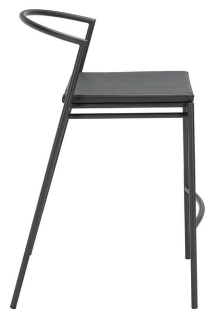 Safavieh - Knightley Counter Stool - Black  (Set of 2) - BST3007A-SET2 veiw 3