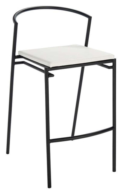 Safavieh - Knightley Counter Stool - White - Black  (Set of 2) - BST3007B-SET2 veiw 4