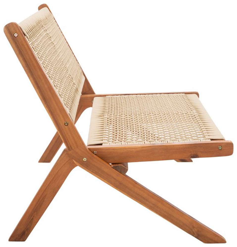Safavieh - Kobina Outdoor Bench - Natural - Natural - PAT7304A veiw 4