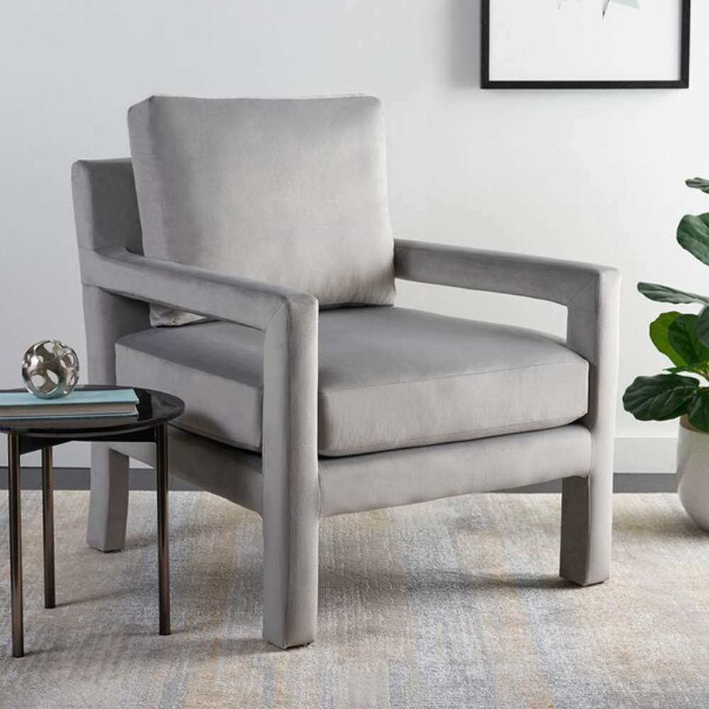 Safavieh - Kye Accent Chair - Grey - ACH1301C veiw 2
