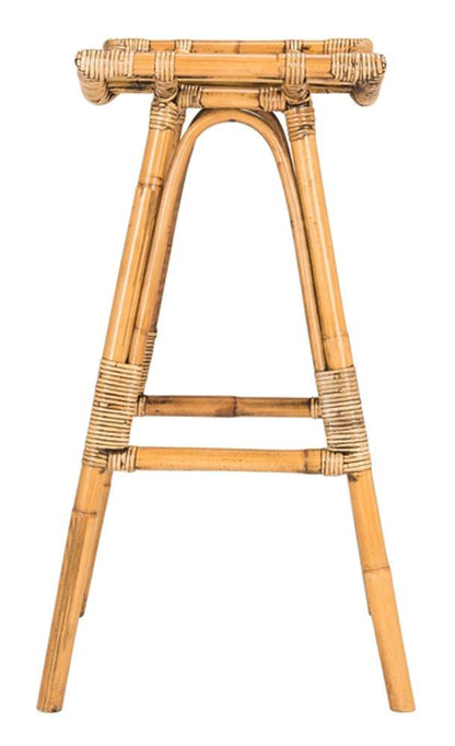 Safavieh - Leda Rattan Barstool - Honey Brwn Wash - WIK6511A veiw 4