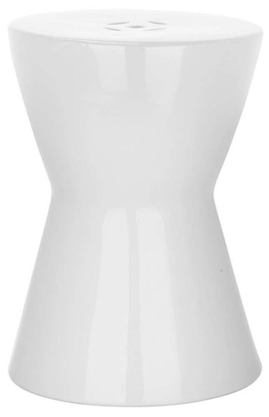 Safavieh - Liana Garden Stool - White - ACS4541A veiw 1